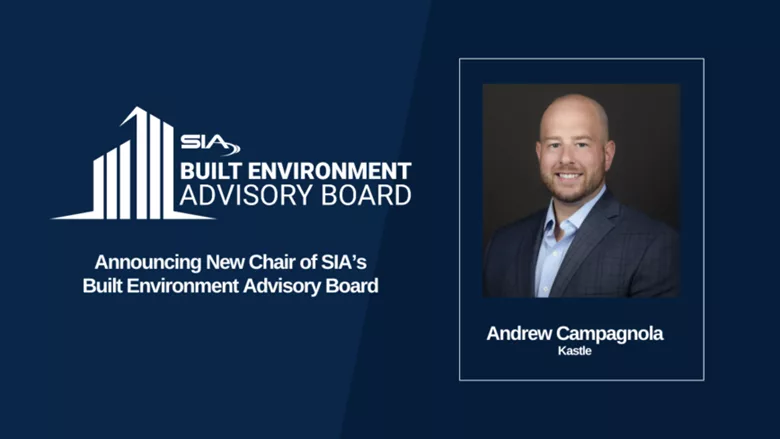 Andrew Campagnola, Chair of SIA Built Enviroment Advisory Board